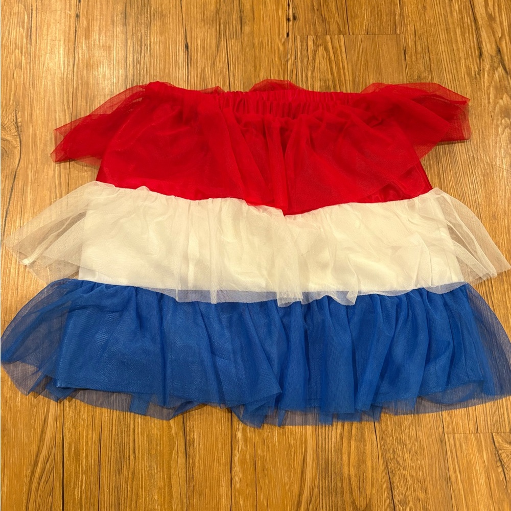 Wonder Nation Vibrant Red Skirt